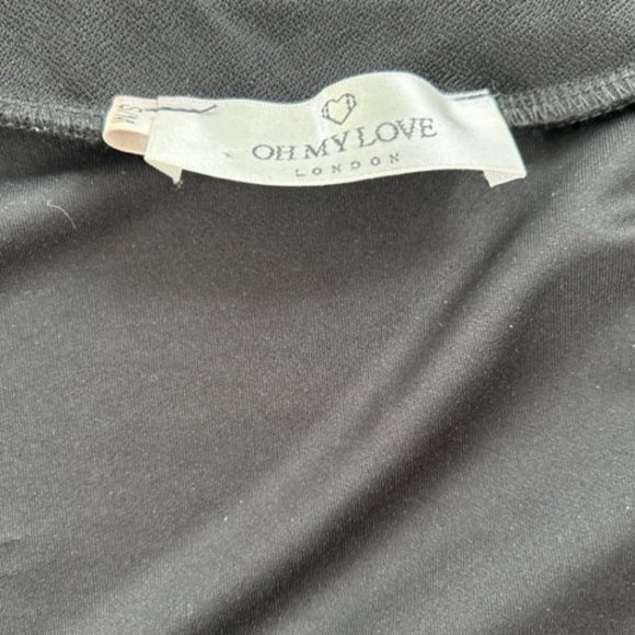 Long black evening dress ready to accessorize - Picture 3 of 4